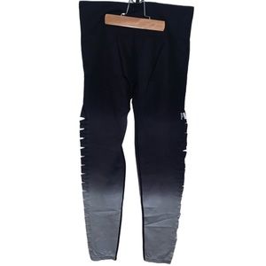 Pink Victoria's Secret large cool & comfy seamless side cut leggings ombré grey